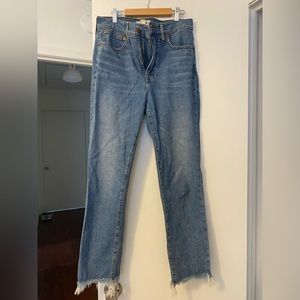 Madewell perfect vintage jean size 27
